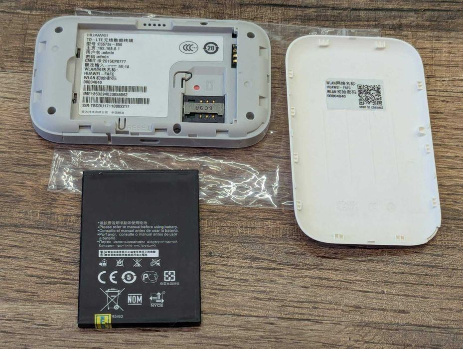 4G LTE Wi-Fi роутер Huawei E5573s-856 простой ремонт