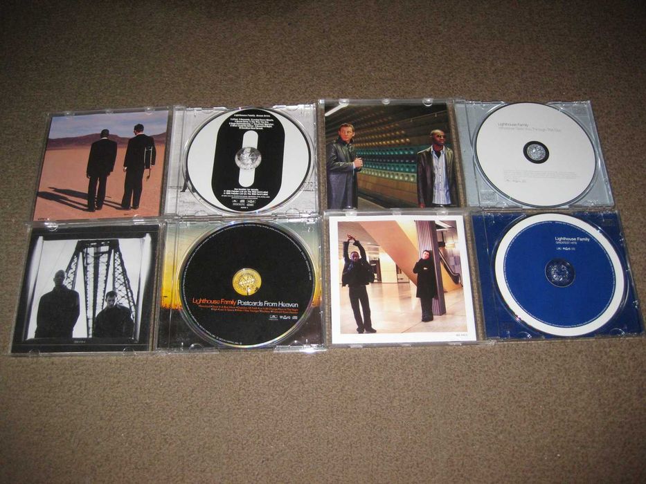 4 CDs dos "Lighthouse Family" Excelente Estado!