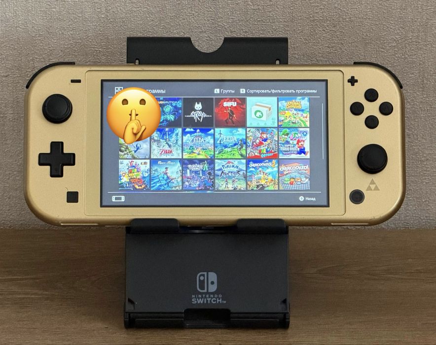 Безкоштовні ігри Nintendo Switch Lite HYRULE EDITION + sd 128Gb #196