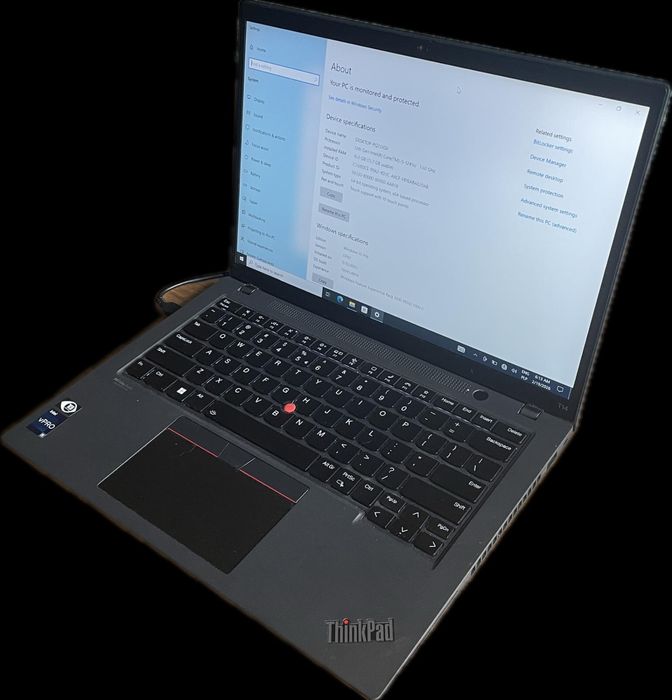 Lenovo ThinkPad T14 Magnesium i5 512 SSD 16GB RAM dotykowy ekran