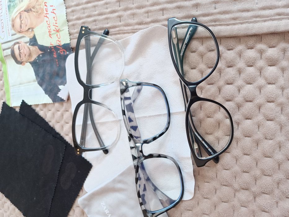 Oprawki-okulary damskie 3 pary.