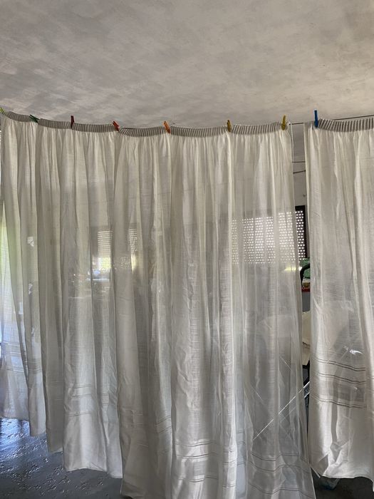 Cortinas em linho