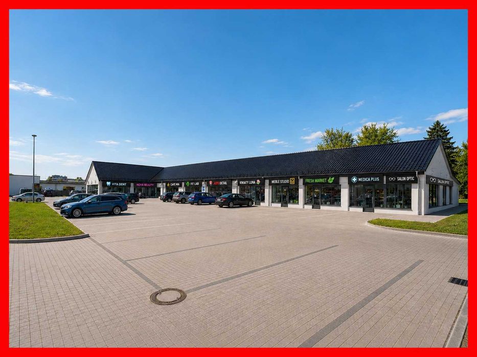 Wynajmę Nowoczesny lokal z parkingiem idealny pod medycynę kancelarię beuty usługi gastronomię prywatny parking dojazd A4 centrum komunikacja miejska