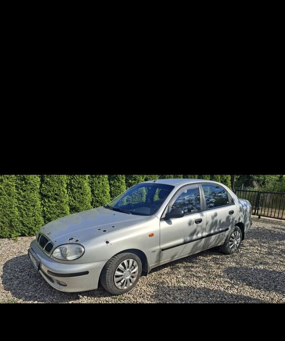 Srebrny Lanos Daewoo