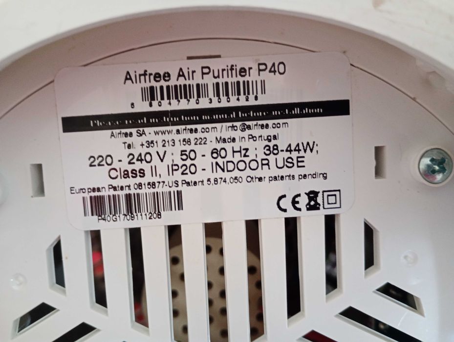 Oczyszczacz powietrza AirFree P40