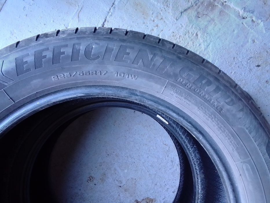 Cena za 2 Opony letnie 225/55r17 GOODYEAR