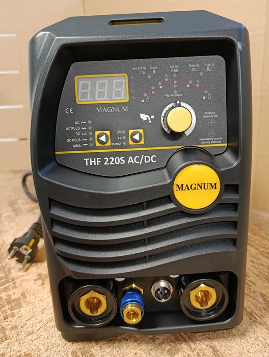 Spawarka TIG THF 220S AC/DC Magnum 200A do aluminium PULS 230V NOWA