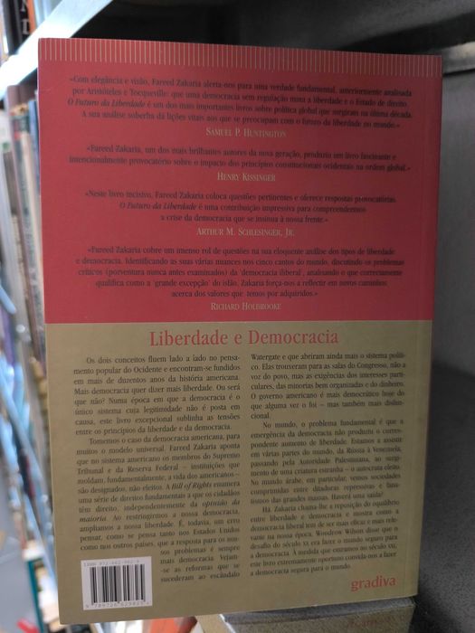 O Futuro da Liberdade — Fareed Zakaria (Gradiva)