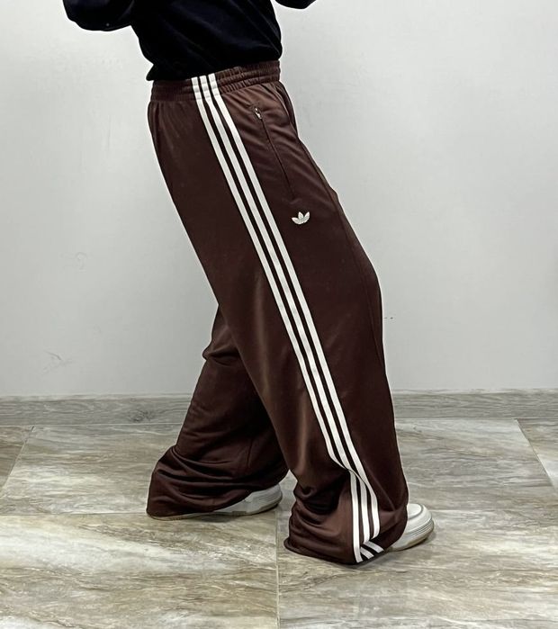 Нові широкі Adidas Firebird спортивні штани baggy адидас штаны y2k