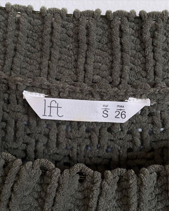 Camisola de malha verde escuro Lefties