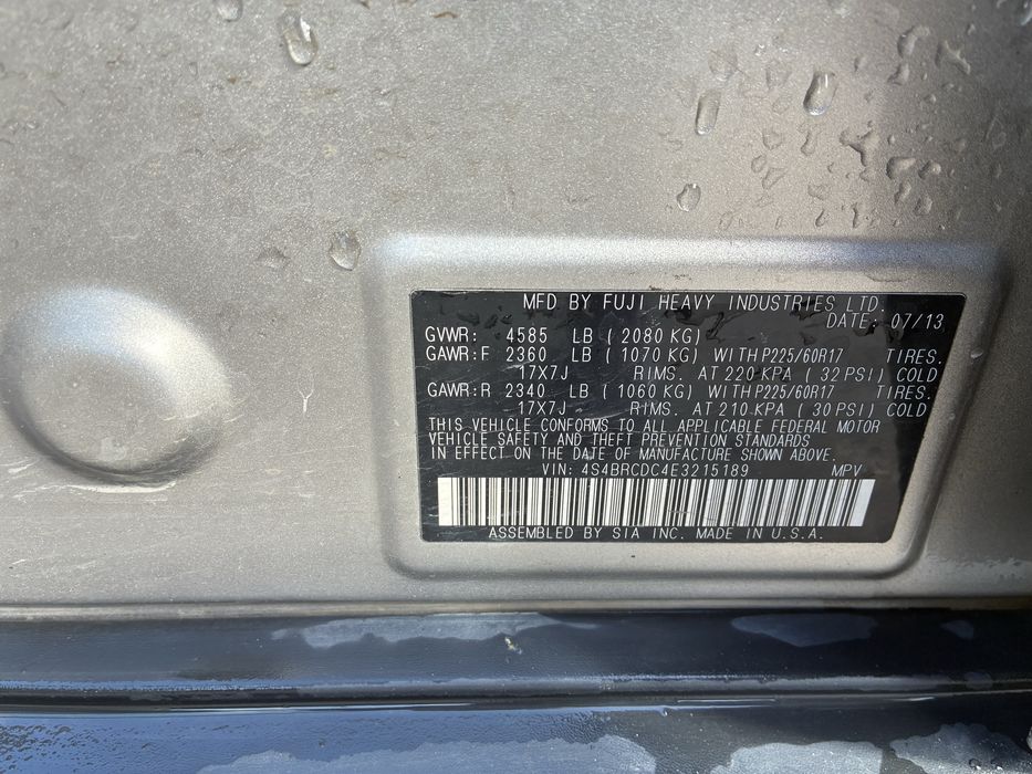 Subaru Outback 2014