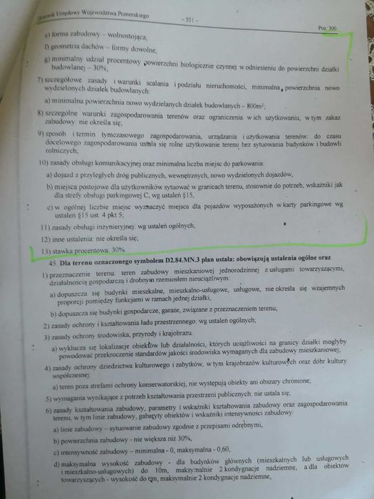 Idealna działka pod dom i nieuciążliwe usługi, ul. Jeżynowa