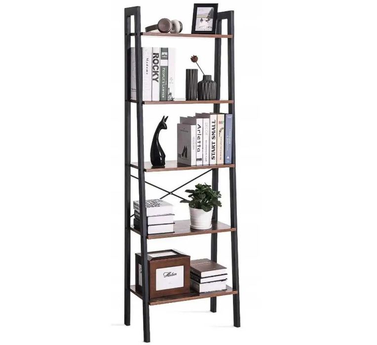 Стелаж для книг етажерка металева лофт/Стеллаж полки для дома