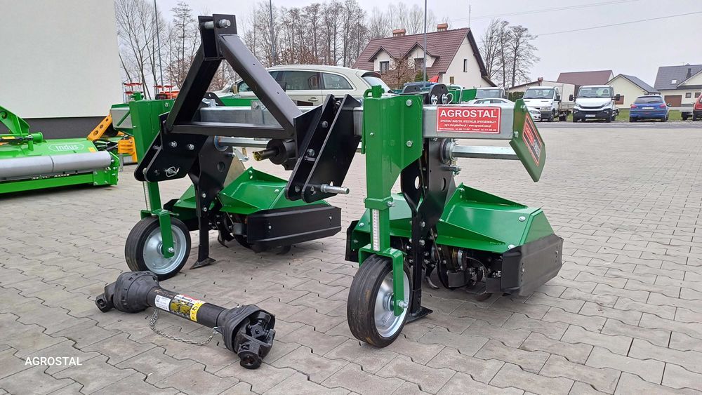 Glebogryzarka międzyrzędowa FRIGO do truskawek malin porzeczk AGROSTAL