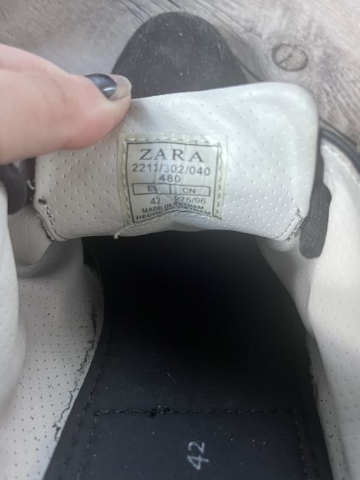 Sapato preto de homem ZARA