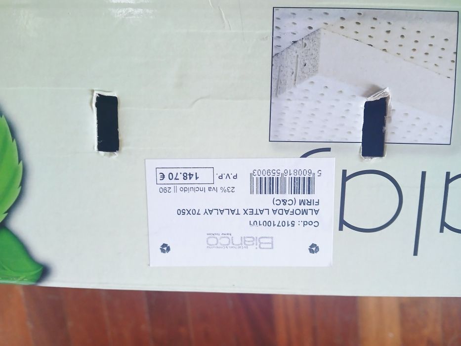 Almofad latex Colchões e companhia