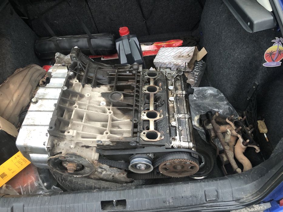 Двигун шкода тур 1.6 mpi під заміну вкладишів ( провернуло)