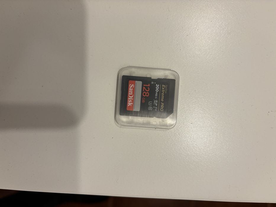 Cartão SD Extreme Pro - 128 GB Novo (Sandisk)