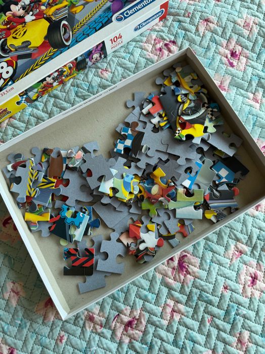 Puzzle Mickey and the Roadster Racers 104 peças