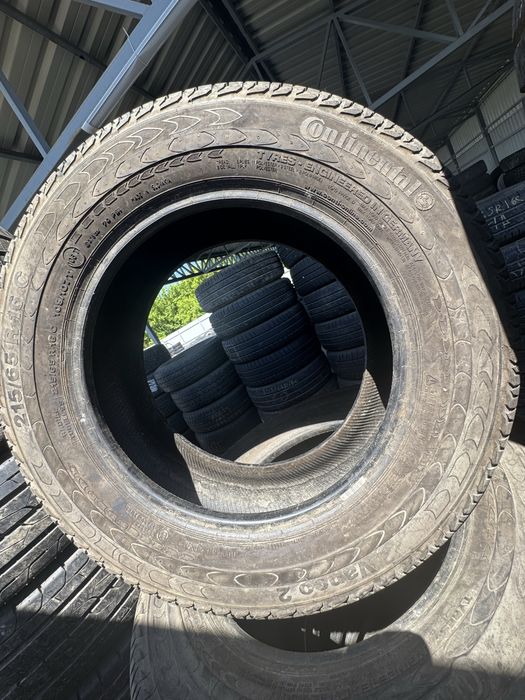 Шини 215/65 R16C Continental Vanco 2.бус.літо.комплекти.  склад.шиномонтаж