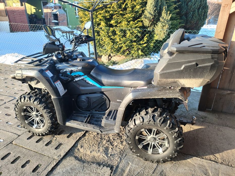 CF Moto 520L.  2023 rok bez EPS