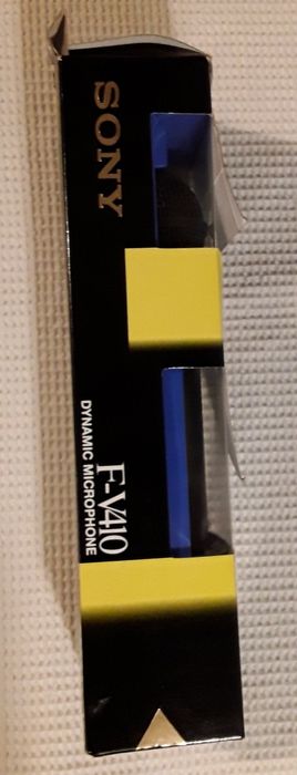 Microfone Sony F-V410 Cardiod Dynamic Vocal Microphone, com caixa