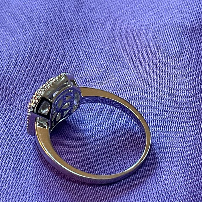 Anel prata medida 19,5 m