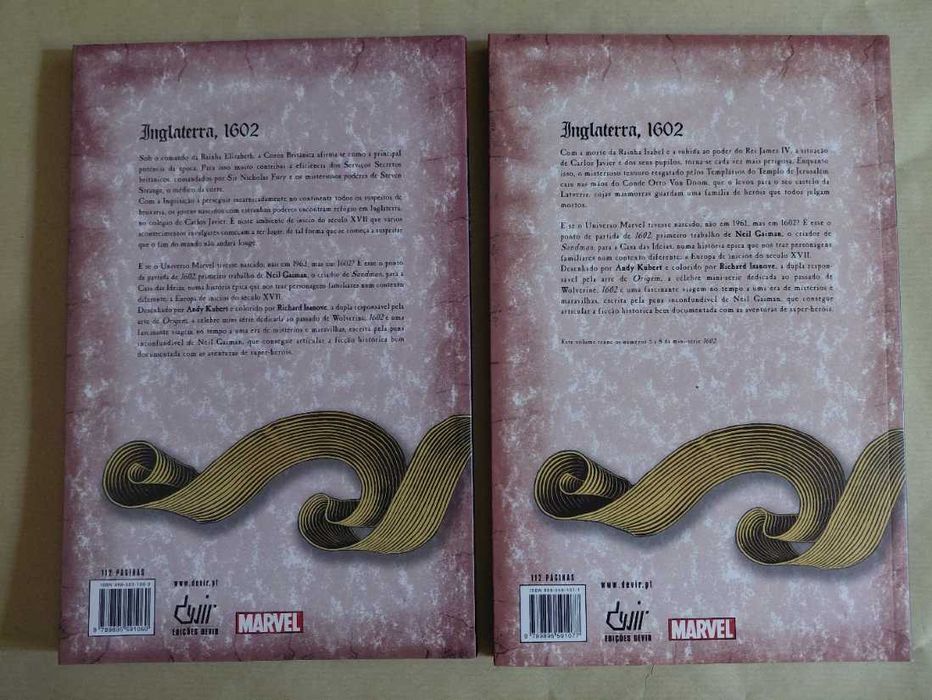 Marvel 1602 (Volumes 1 e 2 - Completo)