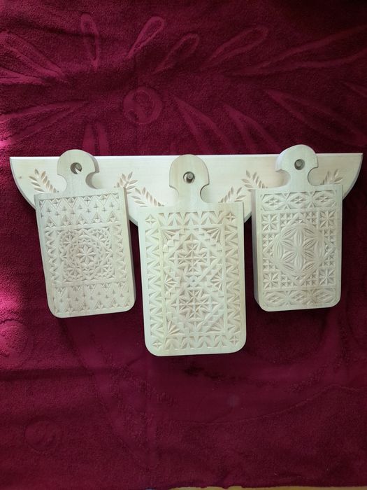 Дощечки деревяні декоративні, етнодекор