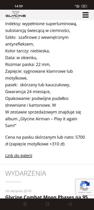 Glycine Airman Double Twelve