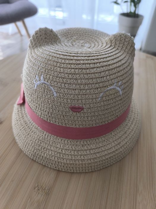 Kapelusz dziewczęcy 54 cm
