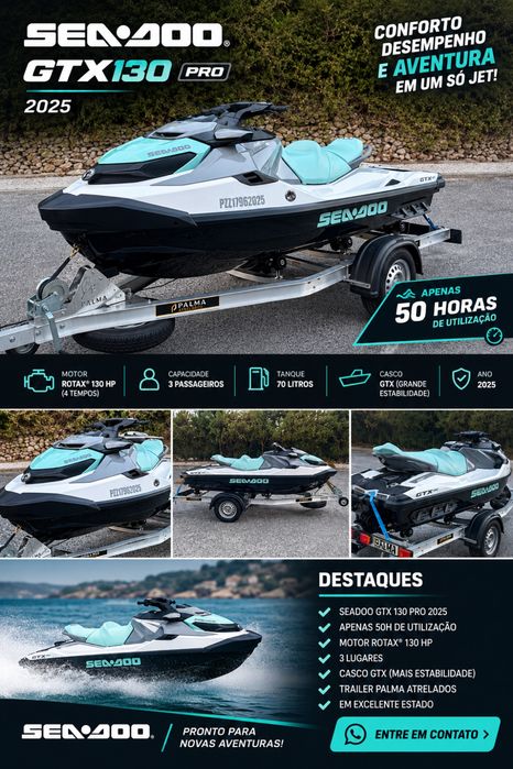 Seadoo gtx 130 pro 2025
