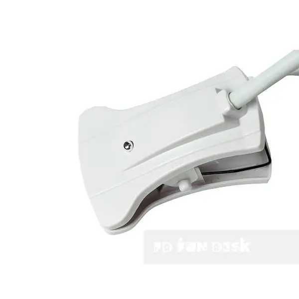 Настільна лампа FunDesk LS4 white на прищіпці