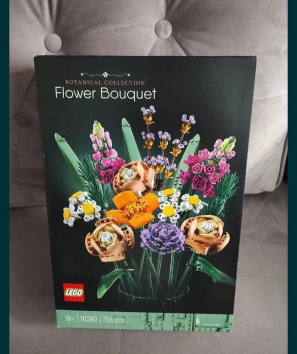 Nowe klocki LEGO,bukiet kwiatów ,kwiaty