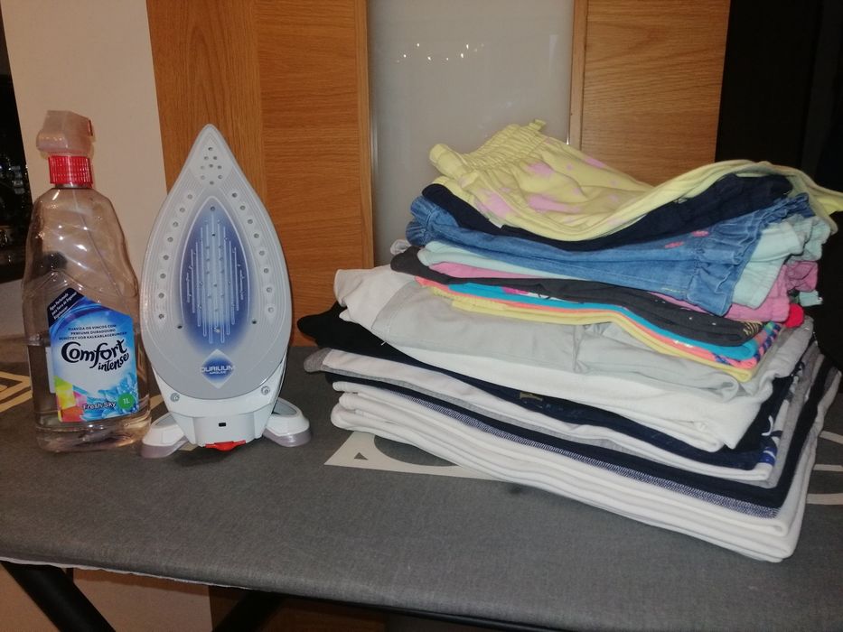 Serviço de lavandaria e engomadoria em 24h 7€ por cada kg