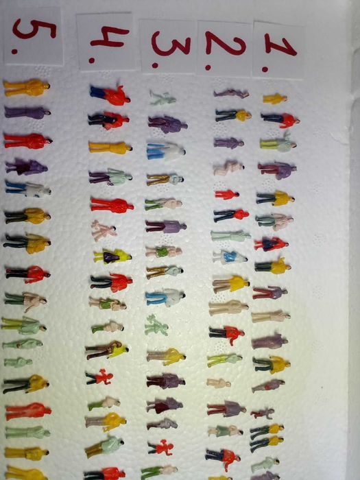 Люди Человечки ,Дорожные Знаки Масштаба 1:87 Piko Пико для макетов Ж/д ...