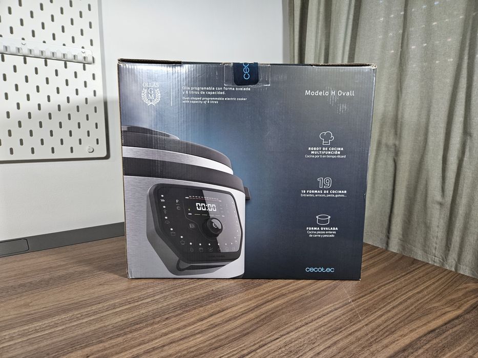 Panela Elétrica Multifunções Cecotec Ollas GM Modelo H Ovall 8L NOVA