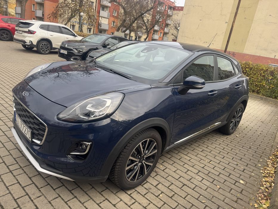 Sprzedam zadbany Ford Puma granatowy