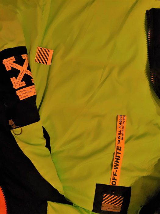 NOWA kamizelka OFF WHITE puchowa okazja nowy model 2022 XL