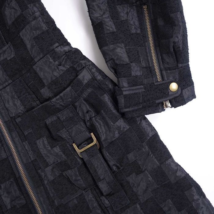 DESIGUAL oryginalny patchworkowy płaszcz PEMIUM