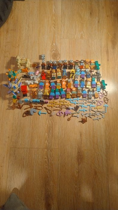 LEGO Minecraft minifigurki i akcesoria