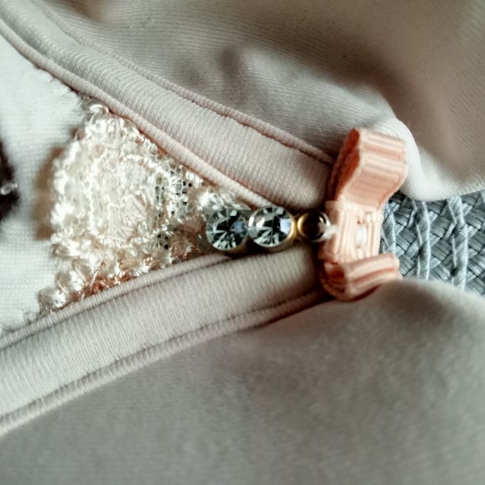 Biustonosz push up, beżowy Kris 85D