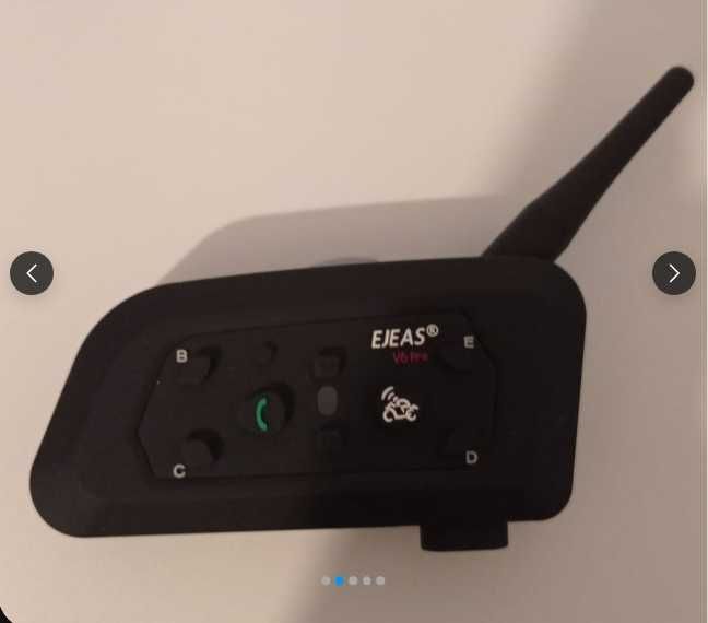 Intercomunicador Motociclista EJEAS V6 PRO + - Novo!!64584913805187122