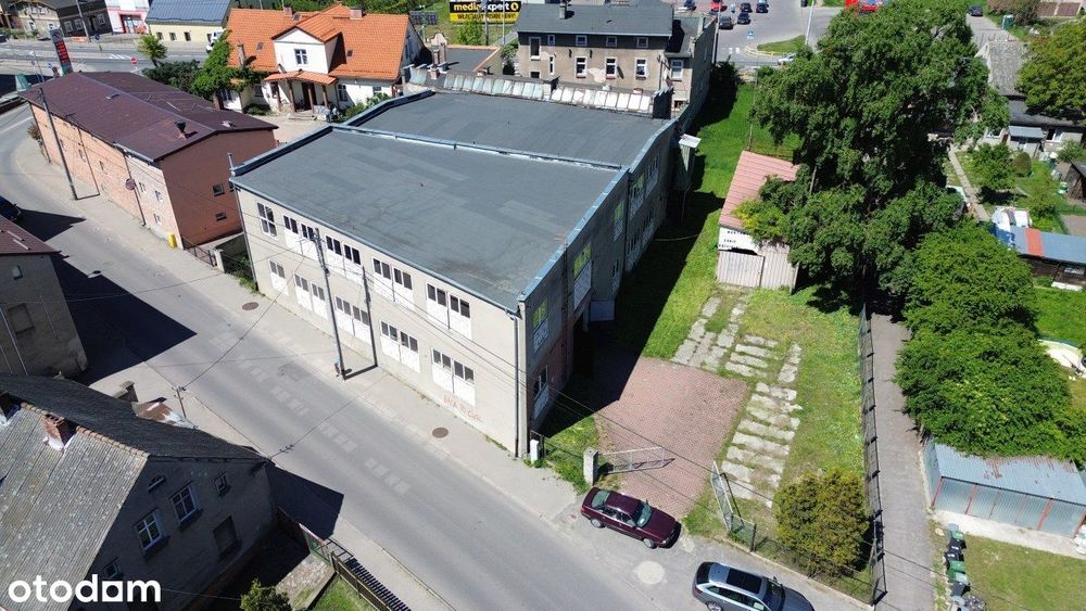 Hala produkcyjna magazynowa Budynek na mieszkania 1630m2 na sprzedaż