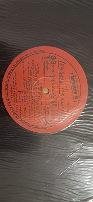 Vinyl Izabela Trojanowska "Układy".Brak pudełka.Oryginał.Wyd.Polska