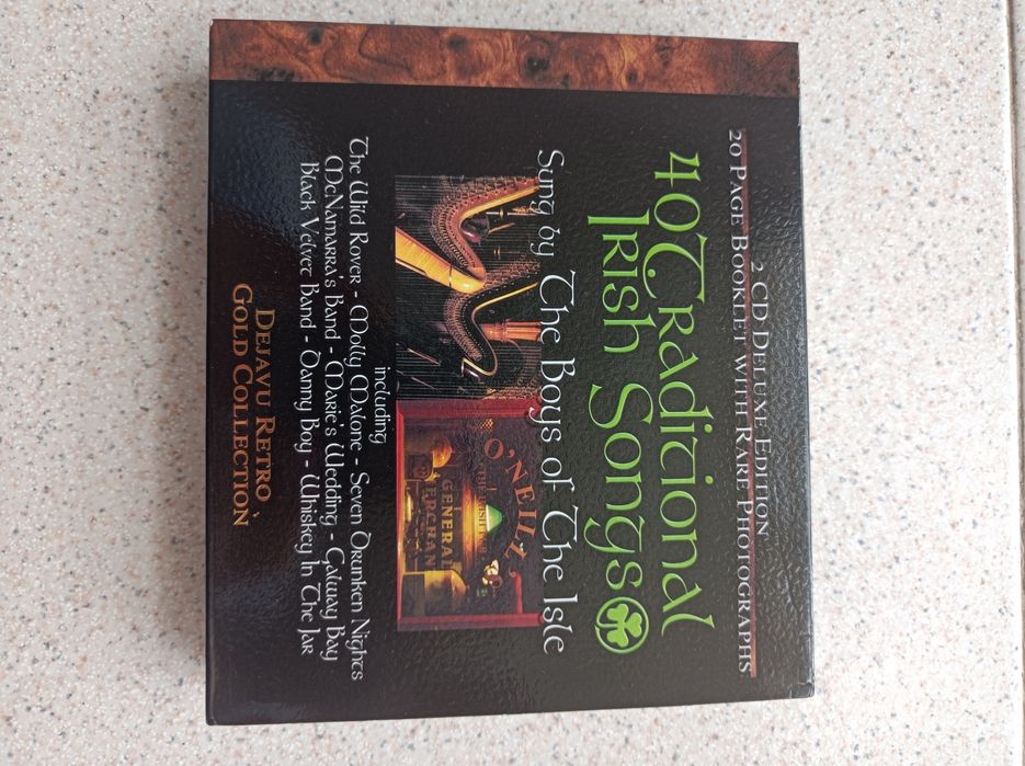 CD 40 Traditional Irish Songs, 2 CDs - Gold