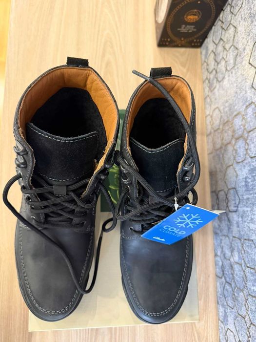 Нове тепле зимове взуття Clarks Narlypeak GTX, розмір 41,5