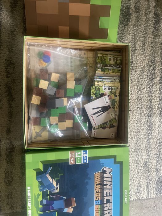 Minecraft Builders & Biomes gra planszowa