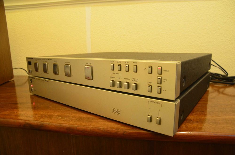 Amplificador Power + Pré Telefunken RP300/RM300