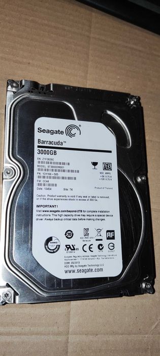 Seagate HDD ST3000DM001 3TB